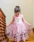 VESTIDO DE FESTA INFANTIL PALA SAIA TULE GATO - 3991