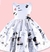 VESTIDO DE FESTA INFANTIL PEITO BORDADO LACINHO GATO - 3942