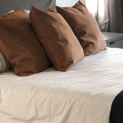 Almohadones de Tussor Brick - comprar online