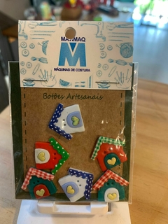 Botões Artesanais Kit com 14 unidades- Compose - loja online