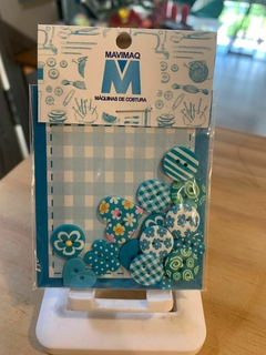 Botões Artesanais Kit com 14 unidades- Compose - Mavimaq máquinas de costura