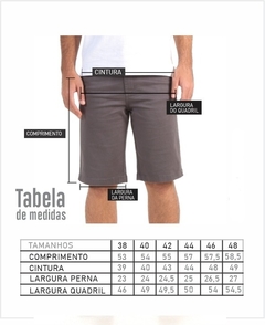 Bermuda Jowef Xadrez Azul - loja online