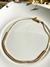 Choker Rivieras Transparentes Dourada - Adriana Castro Semijoias