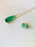 Conjunto Gota "Verde Esmeralda"