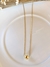 Colar com Esfera Dourada