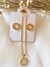 Conjunto Círculo com Zircônias - comprar online