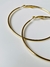 Argola “G” Dourada - comprar online