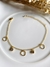 Pulseira Círculo e Cristal