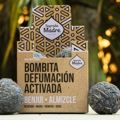 BOMBITA DEFUMACIÓN ACTIVADA – INCIENSO Y BENJUI - Sagrada Madre - comprar online