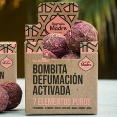 BOMBITA DEFUMACIÓN ACTIVADA – 7 ELEMENTOS PUROS - Sagrada Madre - comprar online
