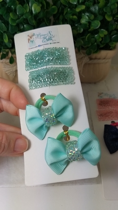 Kit Tic Tac Manta de Strass com Mini Amarrador - com 4 opções - comprar online