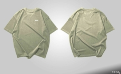 Camiseta Oversized Premium com estampa em alto relevo - loja online