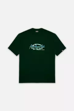 Camiseta Fivebucks Backyard Mini Preto e Verde na internet