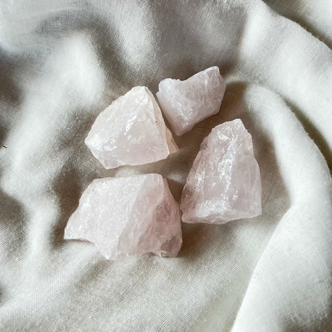 Pedra Bruta - Quartzo Rosa P