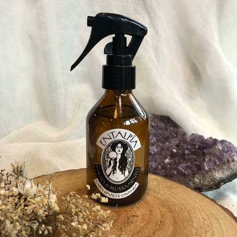 * Home Spray Calma e Relaxamento - Capim Limão e Lavanda 120ml - Entalpia Velas