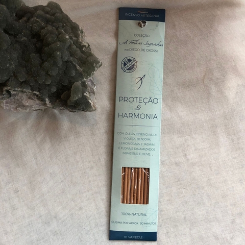 Incenso Natural Proteção e Harmonia - Diego de Oxossi