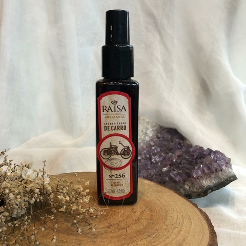 Aromatizador de Carros N° 256 Floral Aromático 120ml - Raisa Cosmética Natural