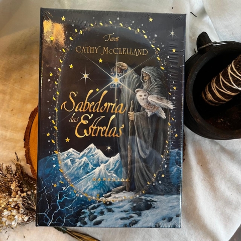 * Tarô Sabedoria das Estrelas (78 cartas + livro) - Darkside Books