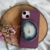 Pop Socket de Pedra - Ágata folh. a ouro ou prata - Artesaria - Objetos para a Alma