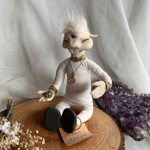 * Seres Guardiões da Pedra Pirita (espiritualidade e abundancia) (por unidade) - Mago Solarte