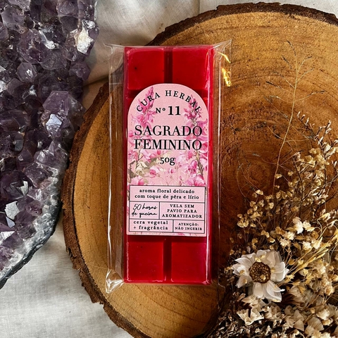 Wax Melts Sagrado Feminino 50gr - Cura Herbal