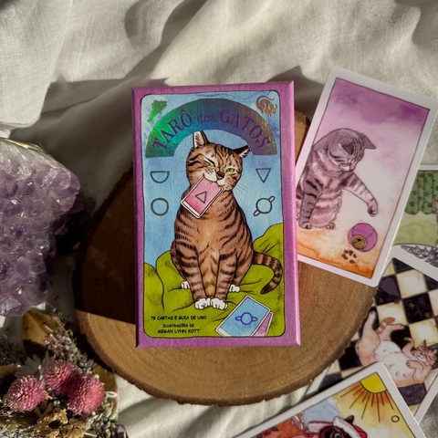 Taro dos Gatos - Editora Isis (78 cartas e livro-guia)