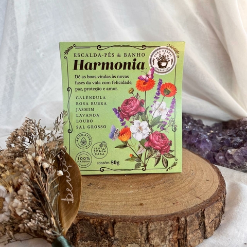 Escalda-Pés e Banho de Harmonia Sachê 80gr - Cura Herbal