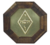 Quadro de Madeira Octagonal Yoshua - 19cm