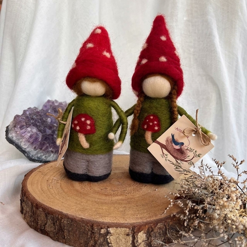 * Kit Duendes do Cogumelo - Atelie Lis