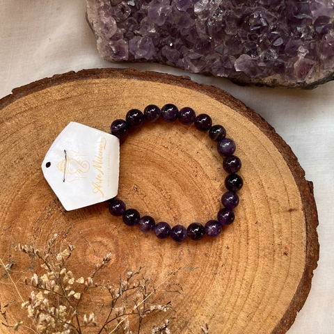 * Pulseira Ametista P - Arte Milenar