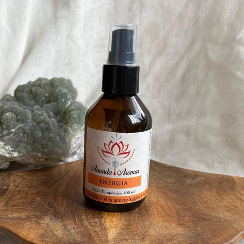 * Spray Terapêutico Energia (menta, alecrim, capim limão) 100ml - Ananda Aromas