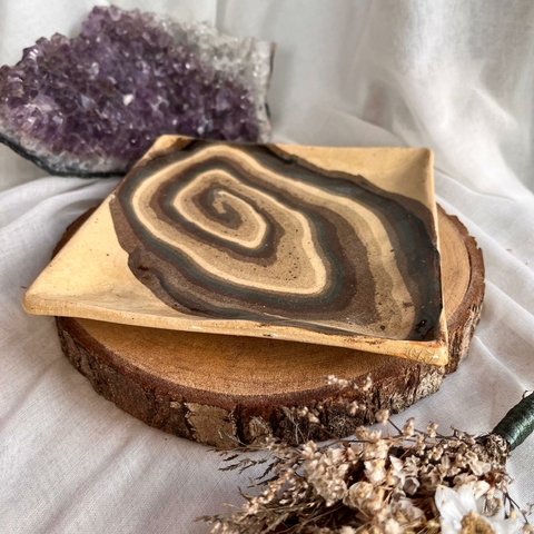 * Prato Quadrado - Blask Cerâmica