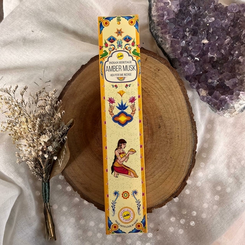 Incenso Massala Indian Heritage - Amber Musk