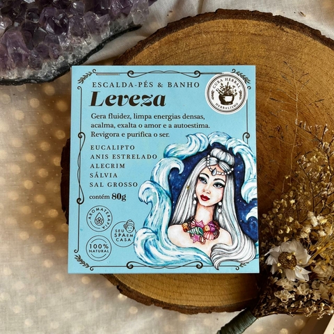 Escalda-Pés e Banho de Leveza Sachê 80gr - Cura Herbal