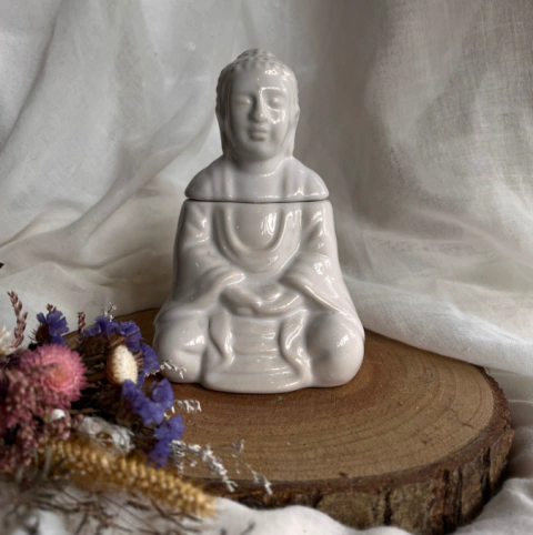 Rechaud Buda Sentado 13cm (cores)