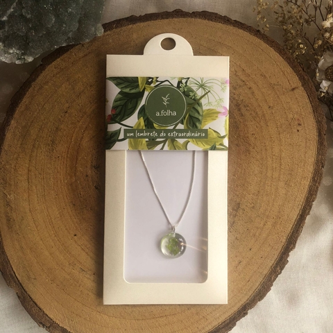 * Colar Avenca Redondo Mini 40cm (Prata 925) - A Folha