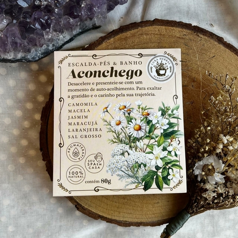 Escalda-Pés e Banho do Aconchego Sachê 80gr - Cura Herbal