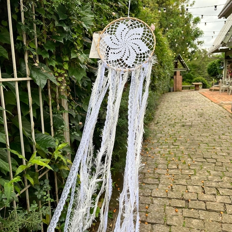 * Filtro dos Sonhos P (Bege) - Artes em Família