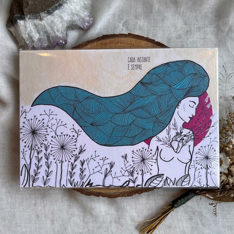 * Pôster pintado à mão P (variados) - Criativo Curioso