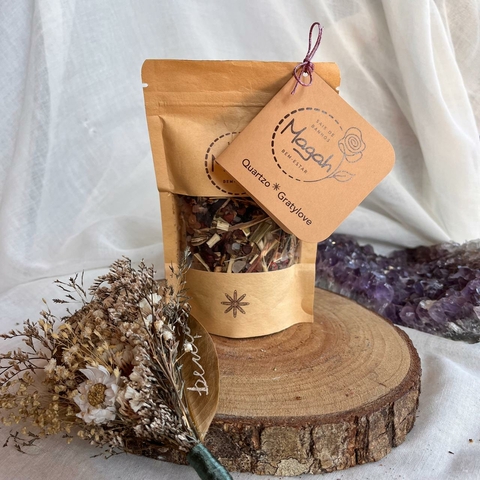 * Sais de Banhos Quartzo Gratylove 90g - Magah