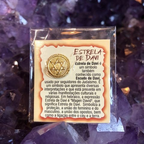 Amuleto da Sorte - Estrela de Davi