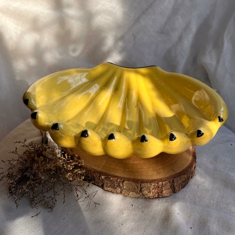 * Travessa Cacho de Banana - Artha Cerâmica