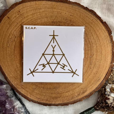 Gráfico de Radiestesia 10x10cm