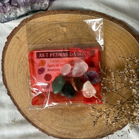 Kit 7 Pedras da Sorte (escrever)