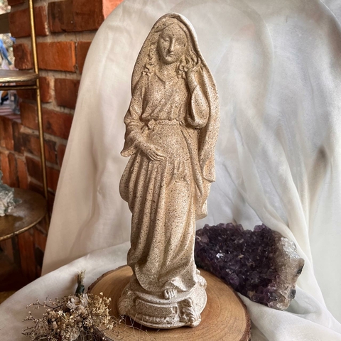 * Maria Gravida 30cm (granito) - Misan Artesanato