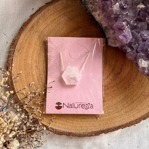 Difusor Pessoal Favo Quartzo Branco - Naturezza
