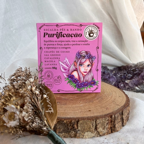Escalda-Pés e Banho de Purificação Sachê 80gr - Cura Herbal