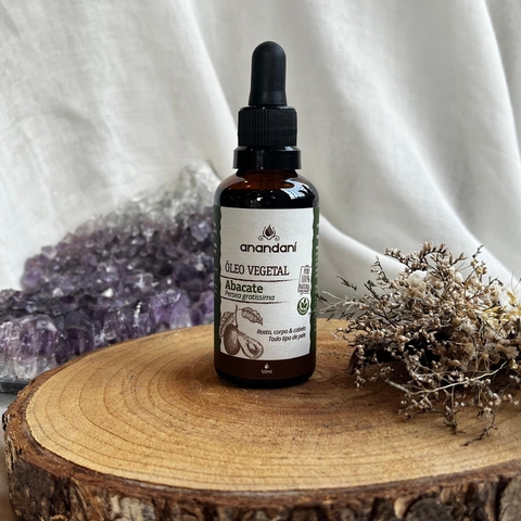 * Óleo Facial - Gerânio e Lavanda 30ml - Anandani