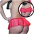 Mini de tul con volados y pasacinta trasera - comprar online