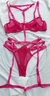 Set en tul Fucsia